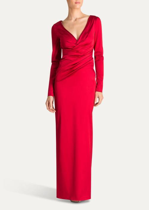 Talbot Runhof Gobelina7: Royal Blue, Size 16 & Mulberry, Size 10