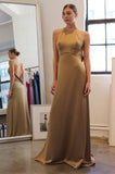 Amsale Bridesmaids "Felicia" Size 10, Gold