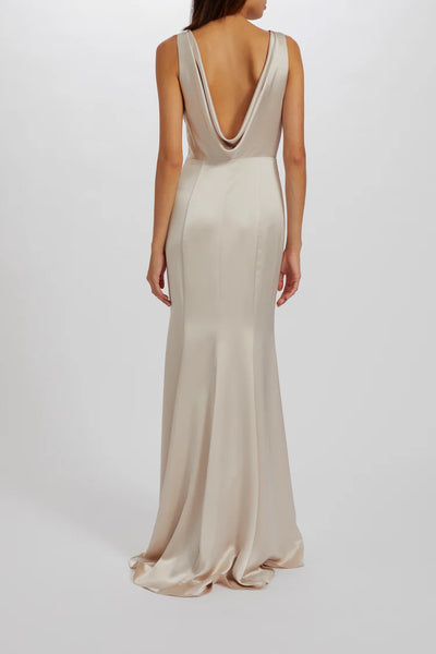 amsale slate bridesmaid dress Amsale Bridesmaids 