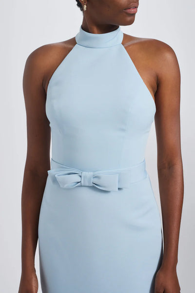 princess polly baby blue dress P401M - Mikado A-Line Dress - Berry