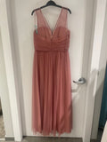 Amsale Bridesmaids "Alyce" in Rose Size 14