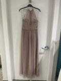 Amsale Bridesmaids "Aliki" in Latte Size 6