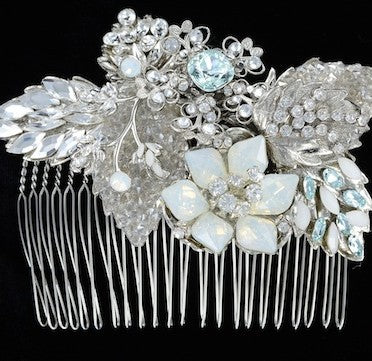 Maria Elena Hair Comb COMBS – mariaelenaheadpieces main image 2