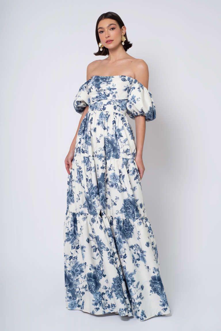 jenny yoo blue floral dress Blue Floral Jenny Yoo Blue Agate Let Your Girls New Jenny Yoo Bridesmaid 'Adora