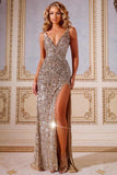 Jovani Prom 43623A in Nude/Silver/Gold