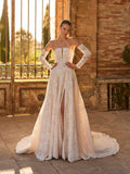 Pronovias Privee "Kaitos" and Sleeves