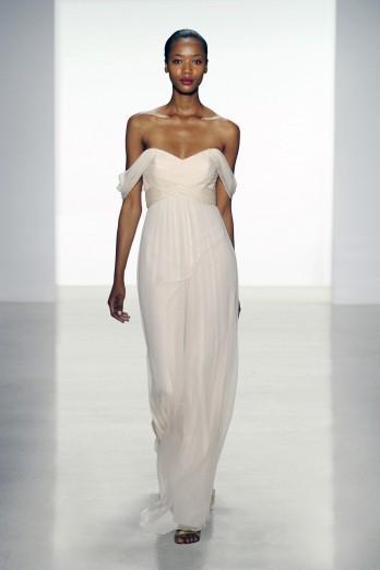 Amsale Bridesmaids "G851C" in Ice Size 14