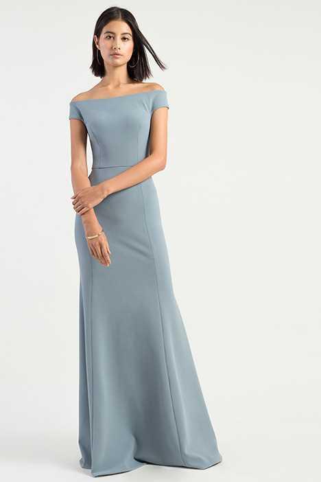 Jenny Yoo "Larson" in Mayan Blue, Size 10