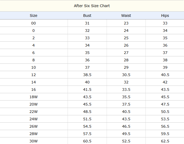 After Six "1549" Lux Chiffon – Elizabeth Johns