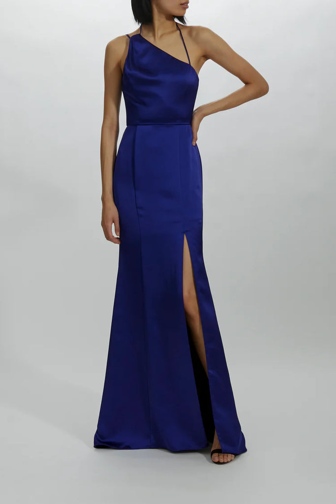 amsale bridesmaid dress sizing Super Sale Amsale Bridesmaids Nina Size:10 Color: Colbalt