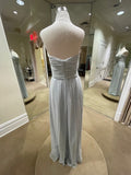 Amsale Bridesmaid Dress Style G969C In Color ICE