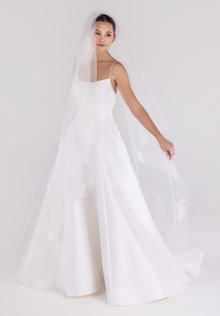 Blue Willow "Charlie" Veil