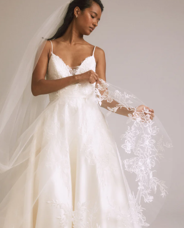 Amsale Nouvelle R426V Veil – Elizabeth Johns Amsale Nouvelle R426V Veil – Elizabeth Johns