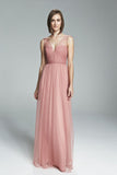 Amsale Bridesmaids "Alyce" in Rose