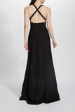 $25 Super Sale: Amsale Bridesmaid "Baiden" Size 8, Color: Black