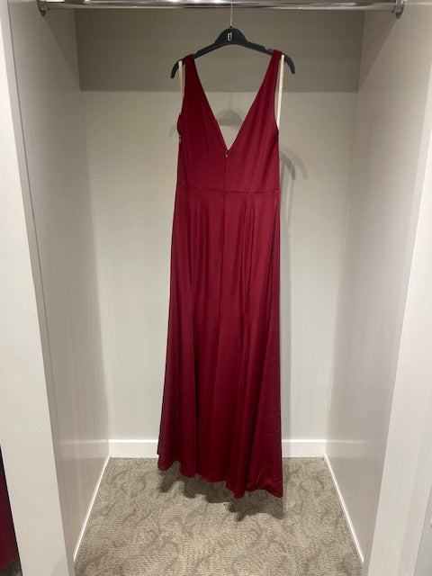 Jenny Yoo "Jade" in Cranberry, Size 12