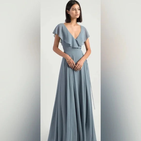 $25 Super Sale Jenny Yoo "Faye" Size 12, Color: Mayan Blue & Size 22, Color: Whisper Blue
