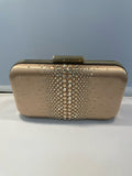 Gold Studded Clutch