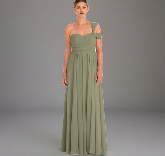 $25 Super Sale Jenny Yoo "Mira" Size: 22, Color: Sage