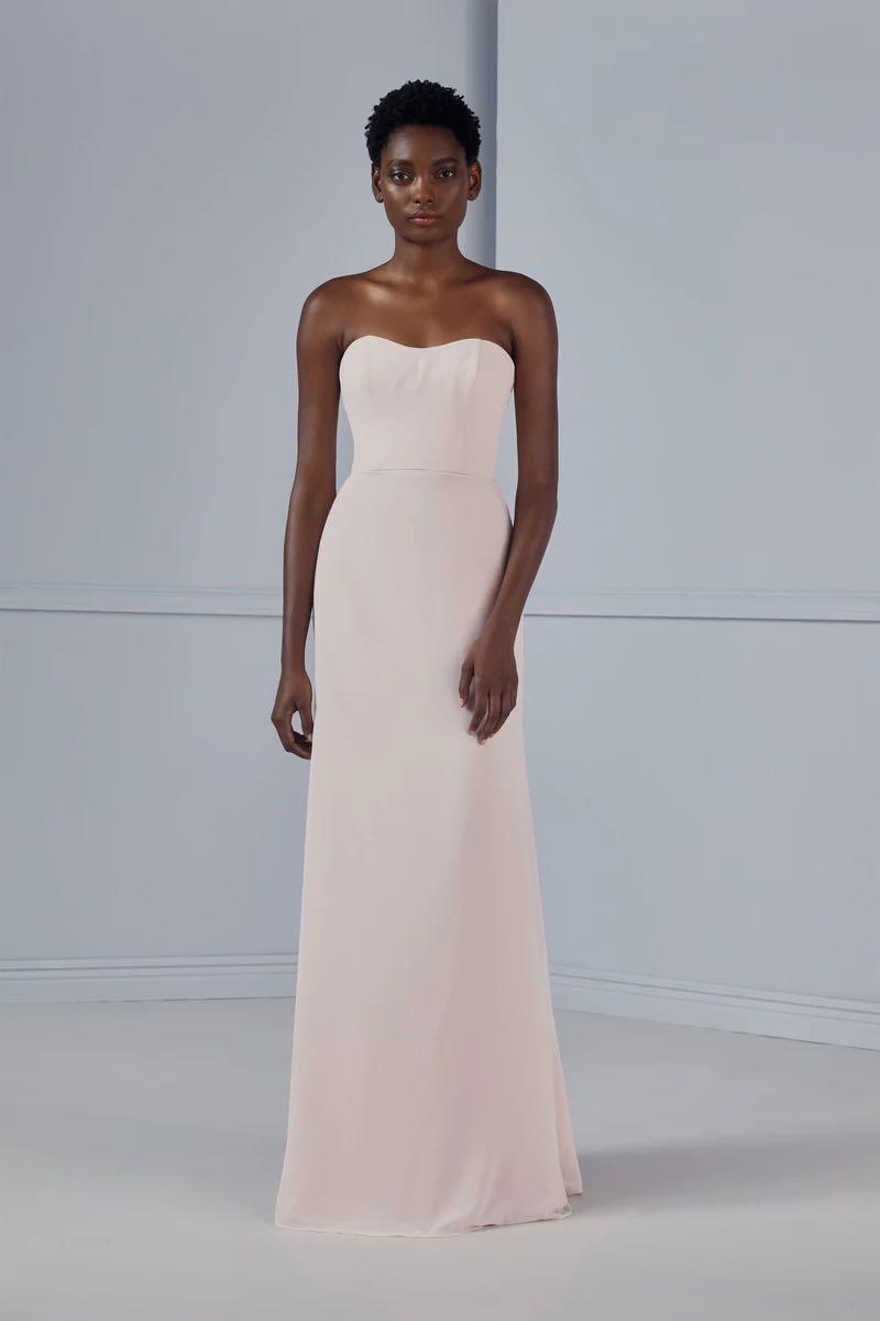 Amsale Bridesmaids Lou, French Blue, Size 16 Amsale Bridesmaids Lou, French Blue, Size 16